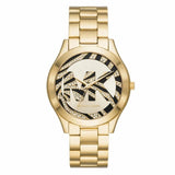 Michael Kors Runway Gold Dial Gold Steel Strap Watch For Women - MK4561 Buy Now By Michael Kors