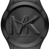 Michael Kors Slim Runway Analog Black Dial Black Steel Strap Watch For Women - MK4734 Buy Now By Michael Kors