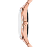 Michael Kors Slim Runway Analog Rose Gold Dial Rose Gold Steel Strap Watch For Women - MK4733 Buy Now By Michael Kors