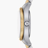 Michael Kors Lexington Three-Hand Silver Dial Two Tone Steel Strap Watch for Women - MK4815 Buy Now By Michael Kors