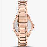Michael Kors Kacie Three-Hand White Dial Rose Gold Steel Strap Watch for Women - MK4853 Buy Now By Michael Kors