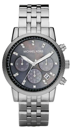 Michael Kors Jet Set Chronograph Blue Dial Silver Steel Strap Watch for Women - MK5021 Buy Now By Michael Kors