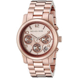 Michael Kors Runway Rose Gold Dial Rose Gold Steel Strap Watch for Women - MK5128 Buy Now By Michael Kors