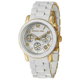 Michael Kors Runway White Dial White Steel Strap Watch for Women - MK5145 Buy Now By Michael Kors