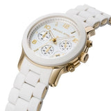 Michael Kors Runway White Dial White Steel Strap Watch for Women - MK5145 Buy Now By Michael Kors