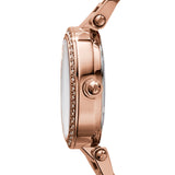 Michael Kors Parker White Dial Rose Gold Steel Strap Watch for Women - MK5616 Buy Now By Michael Kors