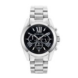 Michael Kors Bradshaw Black Dial Silver Steel Strap Watch for Men - MK5705 Buy Now By Michael Kors