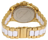Michael Kors Bradshaw Chronograph White Dial Two Tone Steel Strap Watch For Women - MK5743 Buy Now By Michael Kors