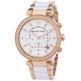 Michael Kors Parker White Dial Two Tone Steel Strap Watch for Women - MK5774 Buy Now By Michael Kors