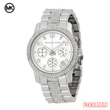 Michael Kors Runway White Dial Silver Steel Strap Watch for Women - MK5825 Buy Now By Michael Kors