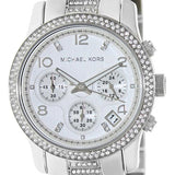 Michael Kors Runway White Dial Silver Steel Strap Watch for Women - MK5825 Buy Now By Michael Kors
