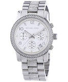 Michael Kors Runway White Dial Silver Steel Strap Watch for Women - MK5825 Buy Now By Michael Kors