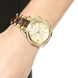 Michael Kors Blair Gold Dial Two Tone Steel Strap Watch for Women - MK6094 Buy Now By Michael Kors
