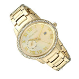 Michael Kors Whitley Analog Diamonds Gold Dial Gold Steel Strap Watch For Women - MK6227 Buy Now By Michael Kors