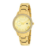 Michael Kors Whitley Analog Diamonds Gold Dial Gold Steel Strap Watch For Women - MK6227 Buy Now By Michael Kors