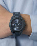 Michael Kors Bradshaw Blue Dial Blue Steel Strap Watch for Men - MK6248 Buy Now By Michael Kors