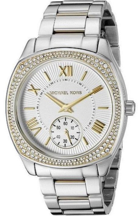 Michael Kors Bryn Silver Dial Silver Steel Strap Watch For Women - MK6277 Buy Now By Michael Kors