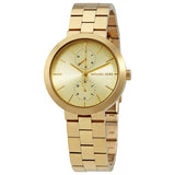 Michael Kors Garner Quartz Gold Dial Gold Steel Strap Watch For Women - MK6408 Buy Now By Michael Kors