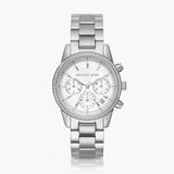Michael Kors Ritz Silver Dial Silver Steel Strap Watch for Women - MK6428 Buy Now By Michael Kors