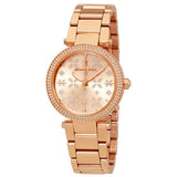 Michael Kors Parker Rose Gold Dial Steel Strap Watch for Women - MK6470 Buy Now By Michael Kors