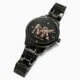 Michael Kors Runway Quartz Black Dial Black Steel Strap Watch For Women - MK6683 Buy Now By Michael Kors