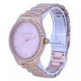 Michael Kors Layton Three Hand Pink Dial Rose Gold Steel Strap Watch For Women - MK6848 Buy Now By Michael Kors