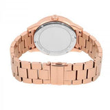 Michael Kors Ritz Analog Crystals Silver Dial Rose Gold Steel Strap Watch for Women - MK6863 Buy Now By Michael Kors