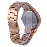 Michael Kors Ritz Analog Crystals Silver Dial Rose Gold Steel Strap Watch for Women - MK6863 Buy Now By Michael Kors