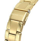Michael Kors Runway Three-Hand Gold Dial Gold Steel Strap Watch For Women - MK6911 Buy Now By Michael Kors