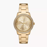 Michael Kors Tibby Chronograph Gold Dial Gold Steel Strap Watch For Women - MK6927 Buy Now By Michael Kors