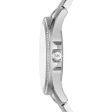 Michael Kors Kacie Three Hand Pink Dial Silver Steel Strap Watch for Women - MK6929 Buy Now By Michael Kors