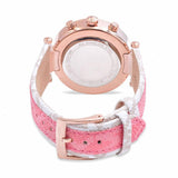 Michael Kors Parker Chronograph White Dial Two Tone Leather Strap Watch For Women - MK6951 Buy Now By Michael Kors