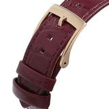 Michael Kors Parker Chronograph Red Dial Red Leather Strap Watch For Women - MK6986 Buy Now By Michael Kors