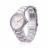 Michael Kors Camille Chronograph White Dial Silver Steel Strap Watch For Women - MK7198 Buy Now By Michael Kors