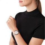 Michael Kors Everest Chronograph White Dial Two Tone Steel Strap Watch For Women - MK7214 Buy Now By Michael Kors