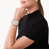 Michael Kors Layton Silver Dial Silver Steel Strap Watch for Women - MK5958 Buy Now By Michael Kors