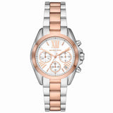 Michael Kors Bradshaw Chronograph White Dial Two Tone Steel Strap Watch For Women - MK7258 Buy Now By Michael Kors