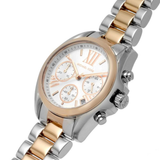 Michael Kors Bradshaw Chronograph White Dial Two Tone Steel Strap Watch For Women - MK7258 Buy Now By Michael Kors