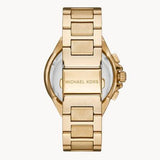 Michael Kors Camille Chronograph White Dial Gold Steel Strap Watch For Women - MK7270 Buy Now By Michael Kors