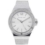 Michael Kors Lennox Three-Hand Silver Dial Silver Steel Strap Watch For Women - MK7337 Buy Now By Michael Kors