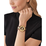 Michael Kors Runway Three-Hand Brown Dial Two Tone Steel Strap Watch for Women - MK7354 Buy Now By Michael Kors