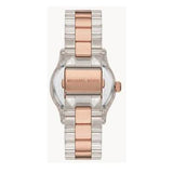Michael Kors Runway Analog Crystals Rose Gold Dial Two Tone Steel Strap Watch for Women - MK7355 Buy Now By Michael Kors