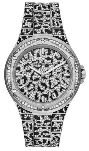 Michael Kors Lennox Analog Crystals Silver Dial Silver Steel Strap Watch For Women - MK7408 Buy Now By Michael Kors