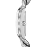 Michael Kors Emery Three Hand White Dial Silver Steel Strap Watch For Women - MK7438 Buy Now By Michael Kors