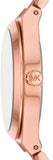 Michael Kors Lennox Analog Pink Dial Rose Gold Steel Strap Watch for Women - MK7462 Buy Now By Michael Kors