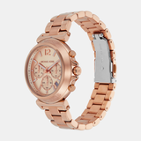 Michael Kors Maren Chronograph Rose Gold Dial Rose Gold Steel Strap Watch for Women - MK7494 Buy Now By Michael Kors
