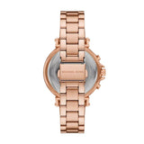 Michael Kors Maren Chronograph Rose Gold Dial Rose Gold Steel Strap Watch for Women - MK7494 Buy Now By Michael Kors