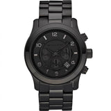 Michael Kors Runway Chronograph Black Dial Black Steel Strap Watch for Men - MK8157 Buy Now By Michael Kors