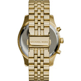 Michael Kors Lexington Gold Dial Gold Steel Strap Watch for Men - MK8281 Buy Now By Michael Kors
