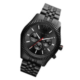Michael Kors Lexington Chronograph Black Dial Black Steel Strap Watch for Men - MK8320 Buy Now By Michael Kors
